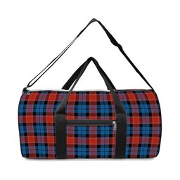 ScotsTee Shop Scottish Graham of Menteith Red Ancient Crest Tartan Travel Bags
