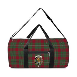 ScotsTee Shop Scottish Gregor of Cardney Modern Crest Tartan Travel Bags
