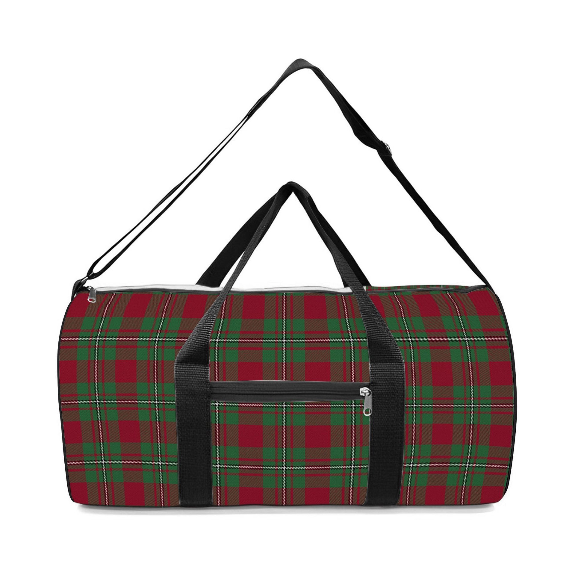 ScotsTee Shop Scottish Gregor of Cardney Modern Crest Tartan Travel Bags
