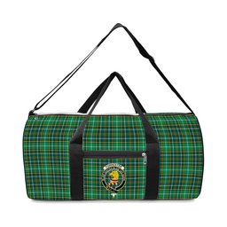 ScotsTee Shop Scottish Forrester Hunting Modern Crest Tartan Travel Bags