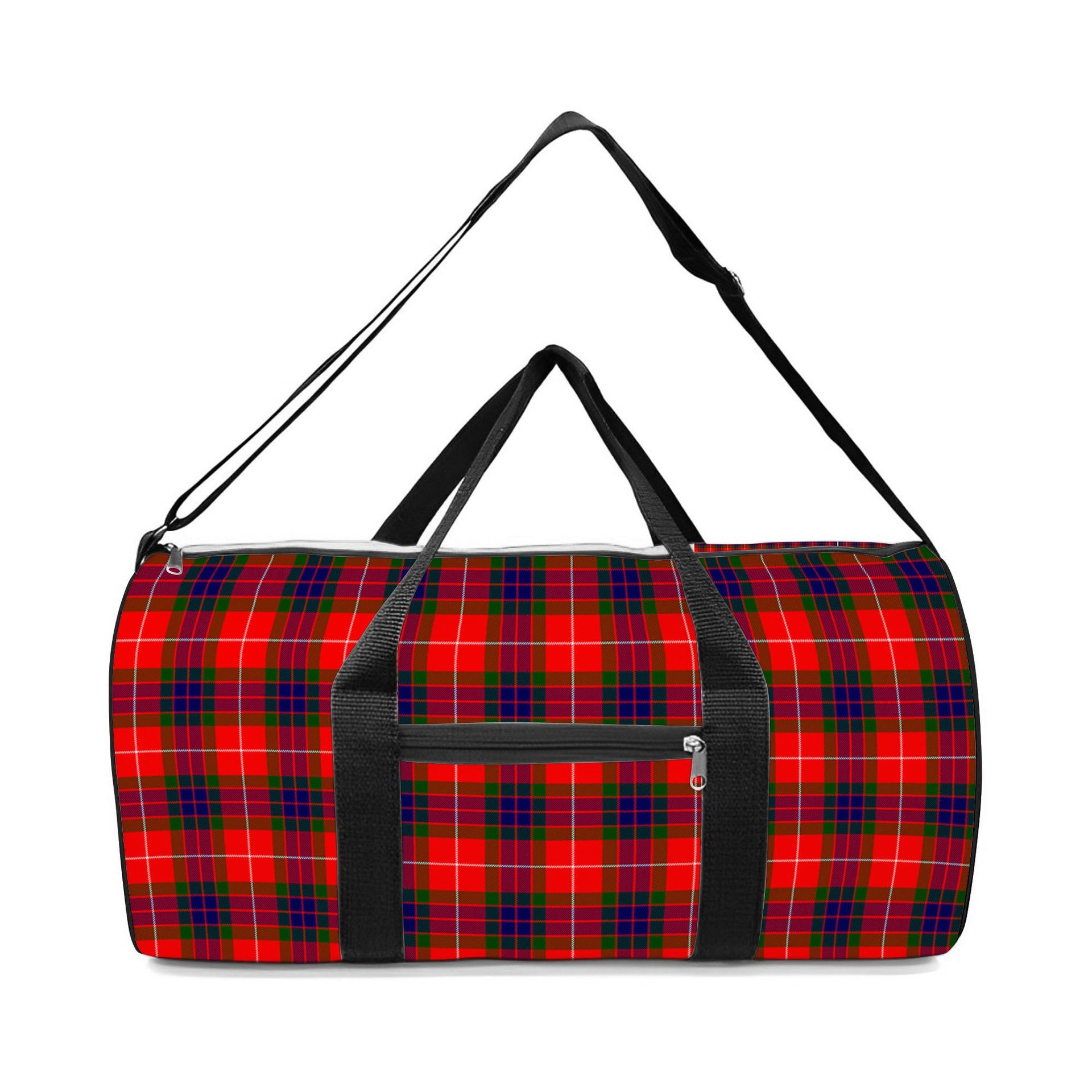 ScotsTee Shop Scottish Fraser Modern SC Crest Tartan Travel Bags