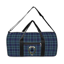 ScotsTee Shop Scottish Hannay Blue Crest Tartan Travel Bags