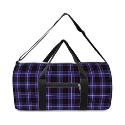 ScotsTee Shop Scottish Dunlop Modern Crest Tartan Travel Bags