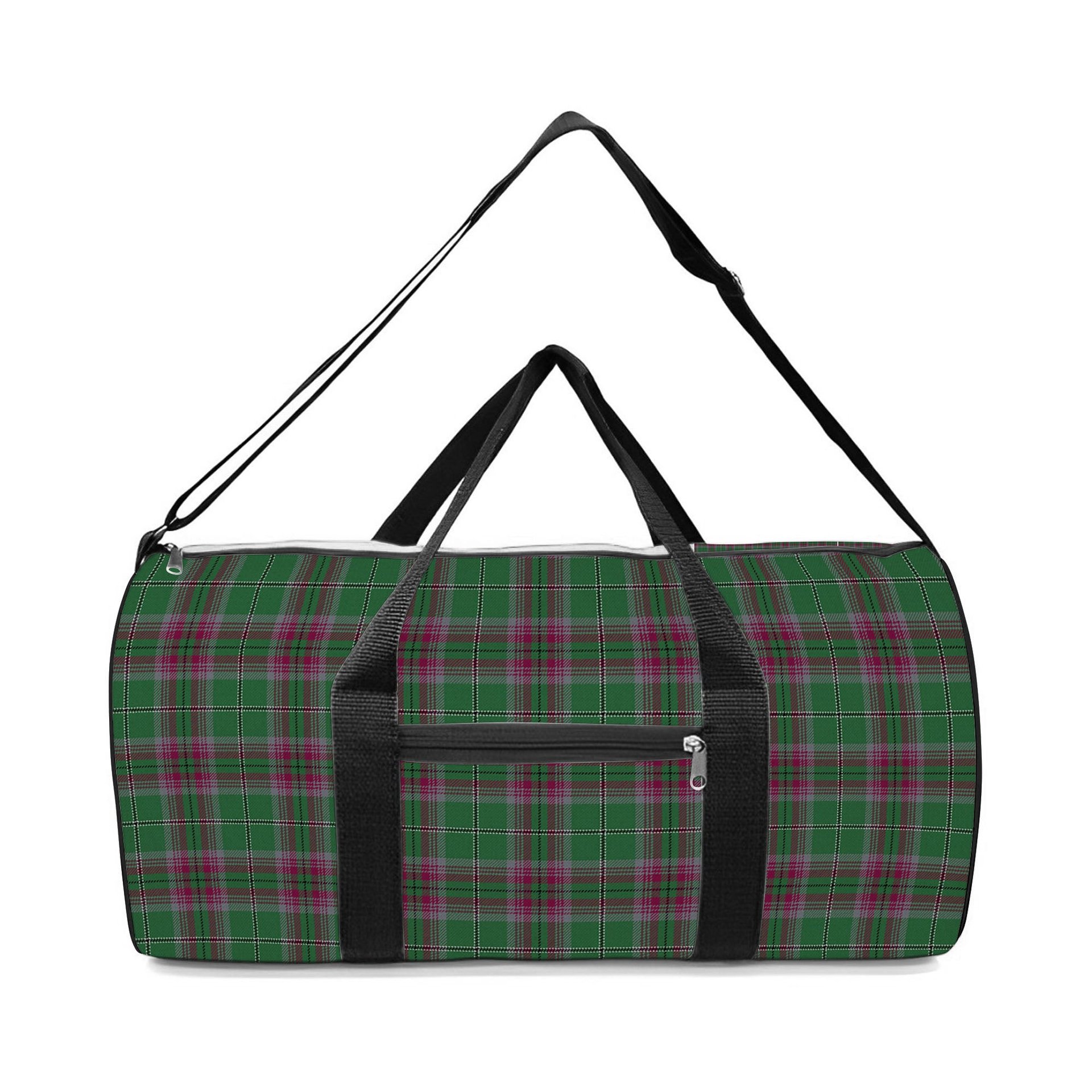 ScotsTee Shop Scottish Gray Hunting Modern Crest Tartan Travel Bags