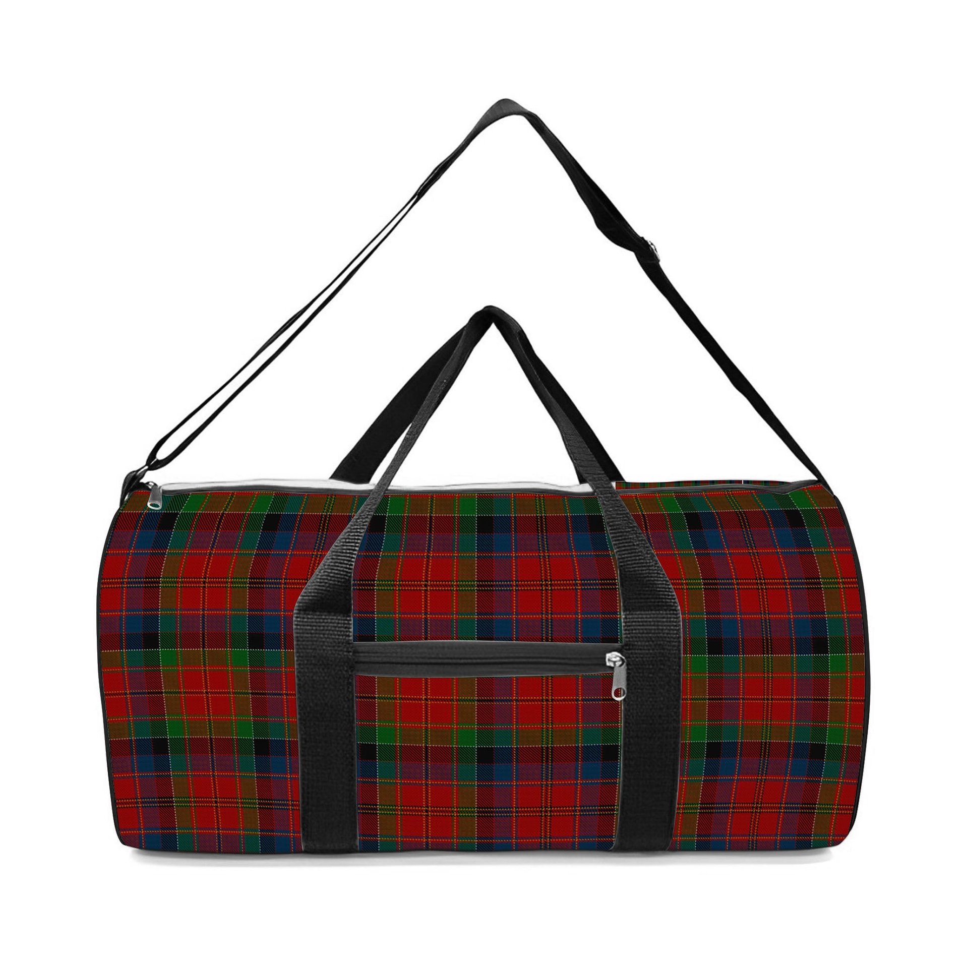 ScotsTee Shop Scottish Hay and Leith Crest Tartan Travel Bags