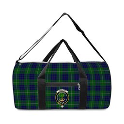 ScotsTee Shop Scottish Hamilton Green Hunting Crest Tartan Travel Bags
