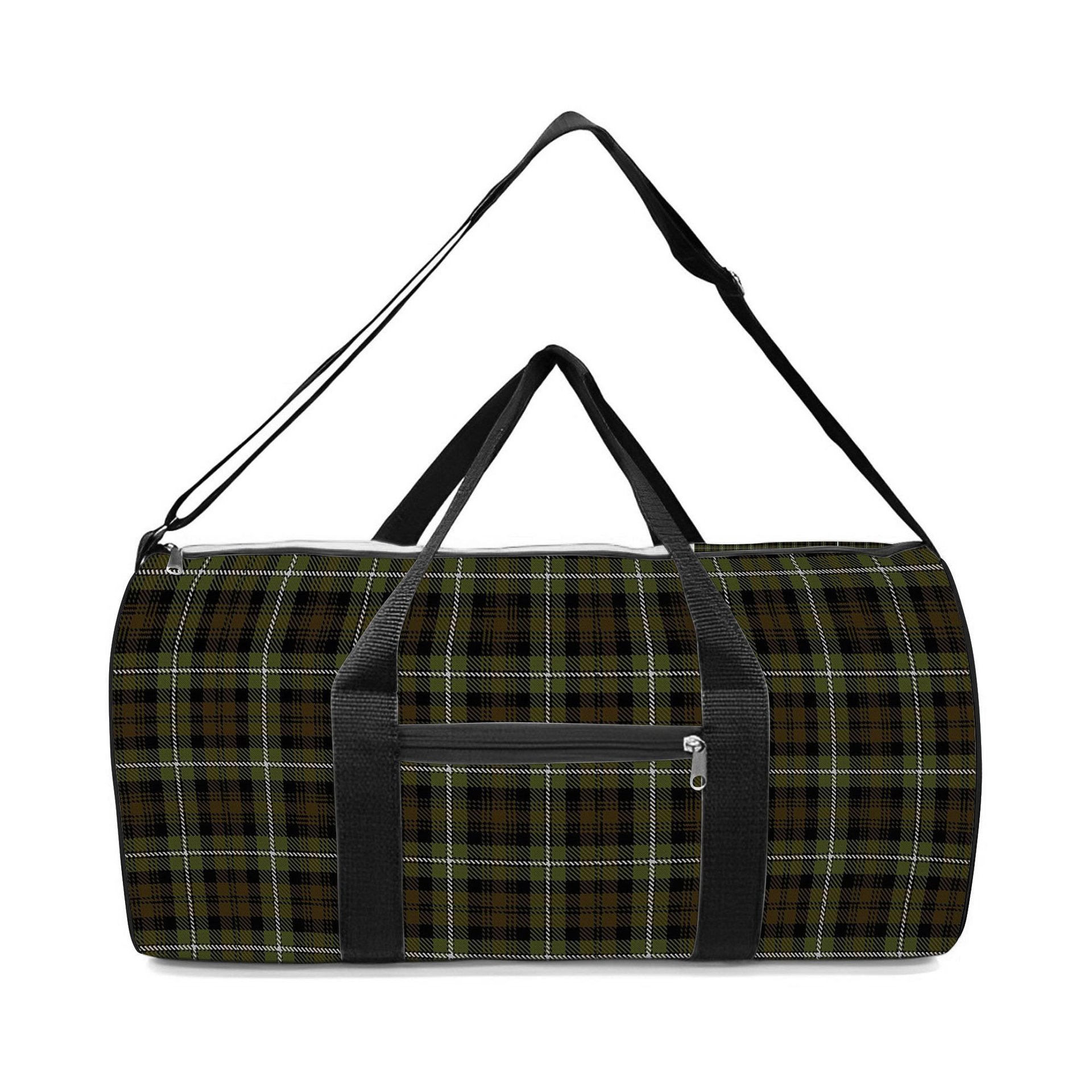 ScotsTee Shop Scottish Forbes of Druminnor Crest Tartan Travel Bags