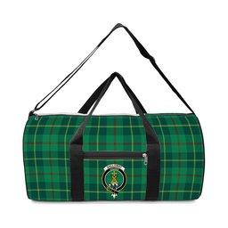 ScotsTee Shop Scottish Galloway Green Modern Crest Tartan Travel Bags