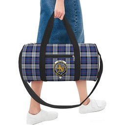 ScotsTee Shop Scottish Gillies Dress Blue Crest Tartan Travel Bags
