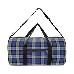 ScotsTee Shop Scottish Gillies Dress Blue Crest Tartan Travel Bags
