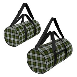 ScotsTee Shop Scottish Gillies Dress Green Crest Tartan Travel Bags