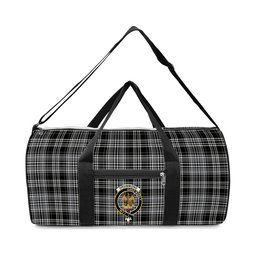 ScotsTee Shop Scottish Drummond Grey Modern Crest Tartan Travel Bags