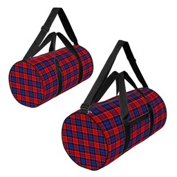 ScotsTee Shop Scottish Graham of Menteith Red Crest Tartan Travel Bags