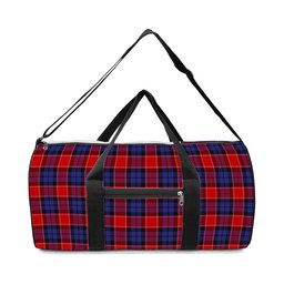 ScotsTee Shop Scottish Graham of Menteith Red Crest Tartan Travel Bags