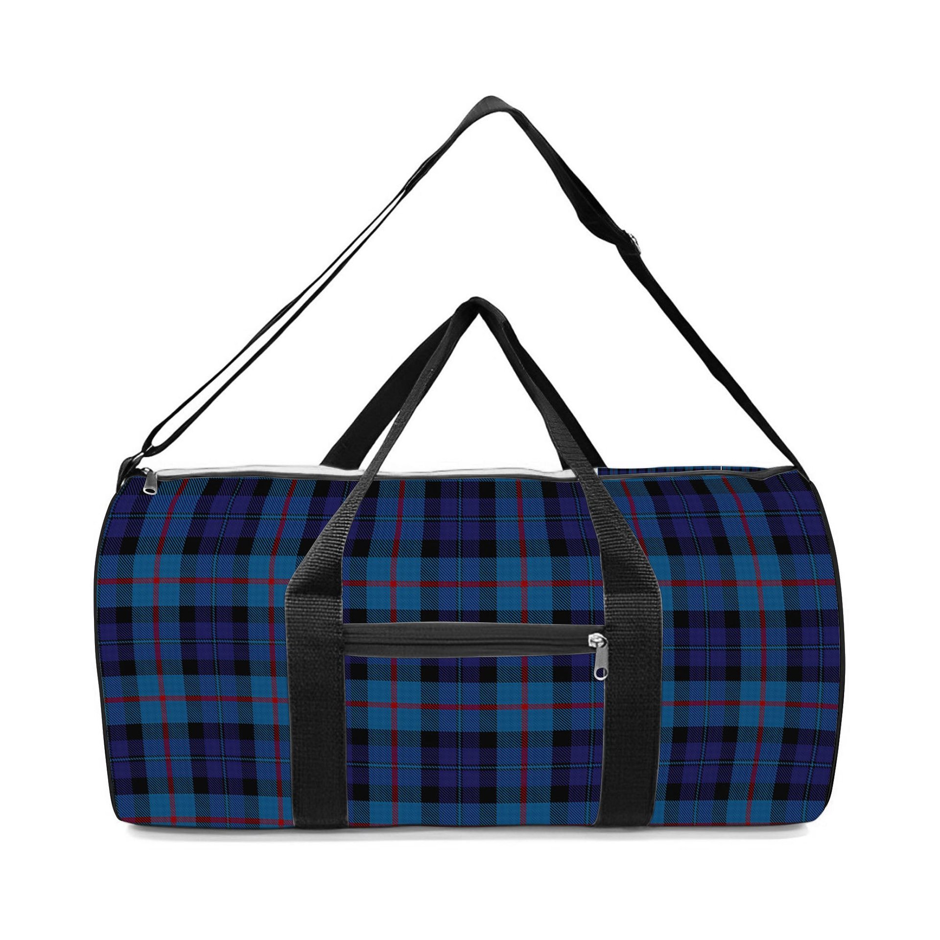 ScotsTee Shop Scottish MacCorquodale 2 Crest Tartan Travel Bags