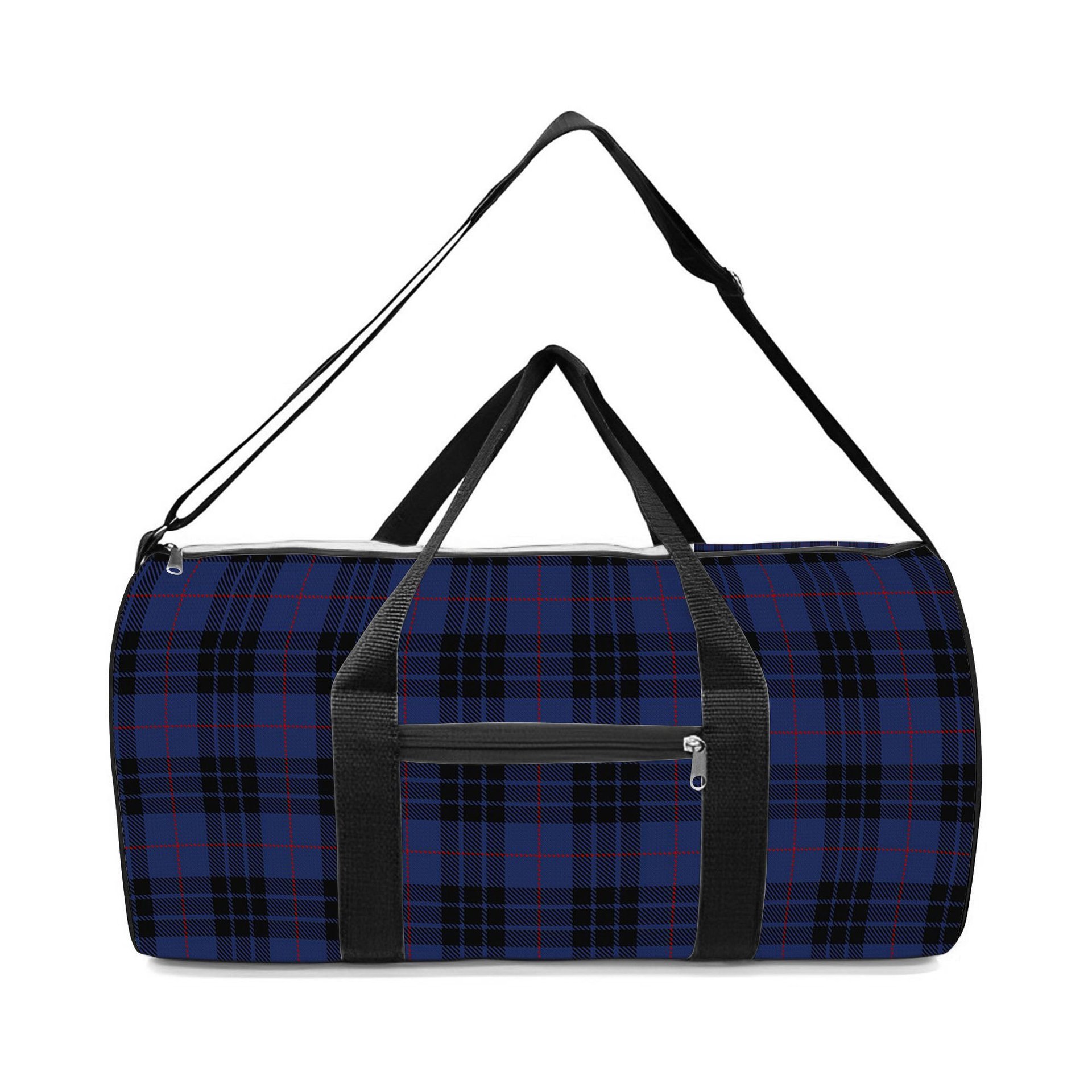 ScotsTee Shop Scottish MacKay Blue #02 Crest Tartan Travel Bags