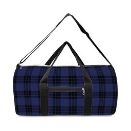 ScotsTee Shop Scottish MacKay Blue #02 Crest Tartan Travel Bags