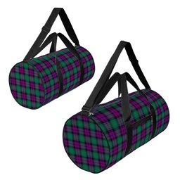 ScotsTee Shop Scottish MacArthur Milton Crest Tartan Travel Bags