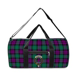 ScotsTee Shop Scottish MacArthur Milton Crest Tartan Travel Bags