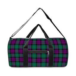 ScotsTee Shop Scottish MacArthur Milton Crest Tartan Travel Bags