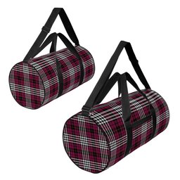 ScotsTee Shop Scottish Little of Morton Rigg Modern Crest Tartan Travel Bags