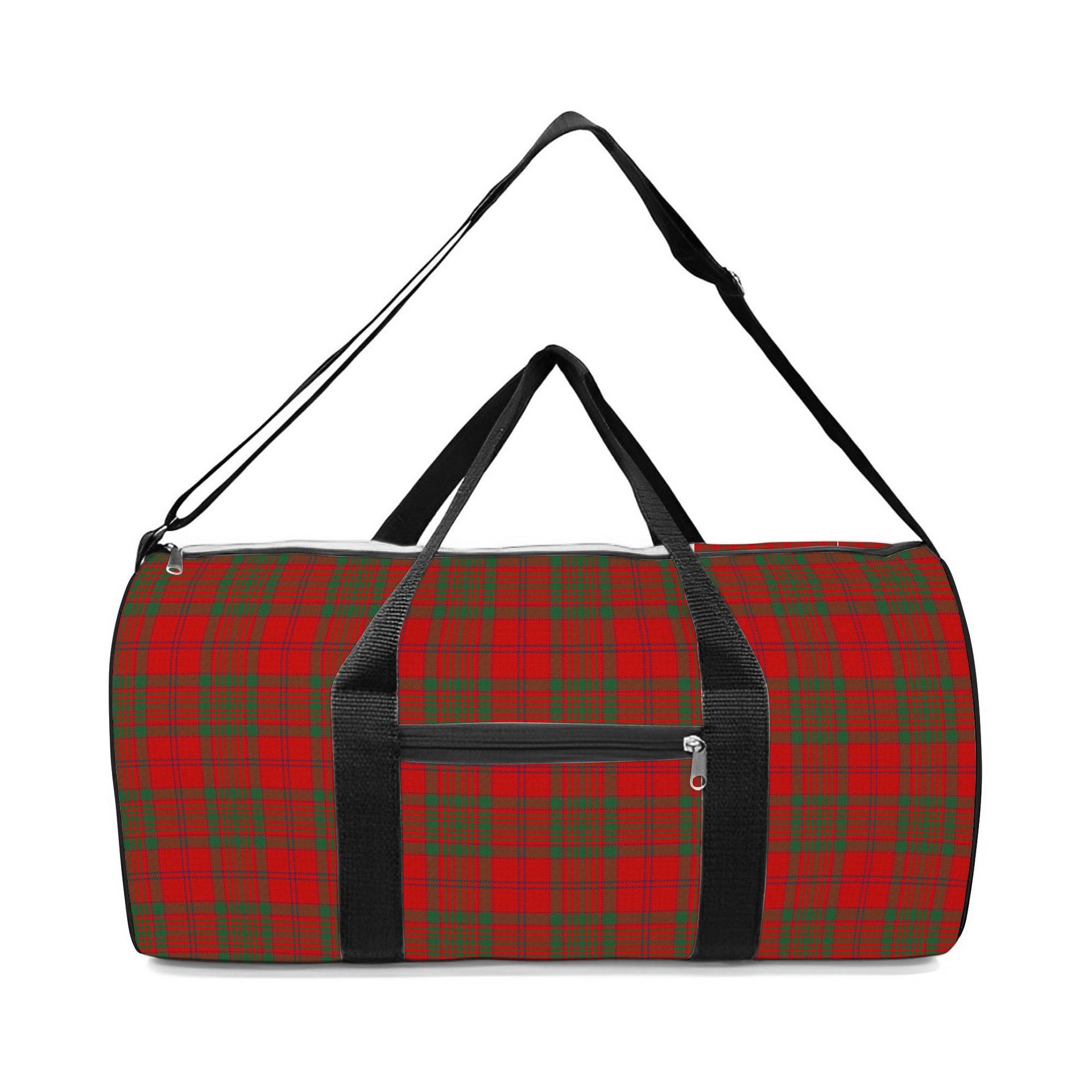 ScotsTee Shop Scottish MacAlister of Glenbarr Modern Crest Tartan Travel Bags