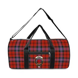 ScotsTee Shop Scottish Kelly of Sleat Red Ancient Crest Tartan Travel Bags