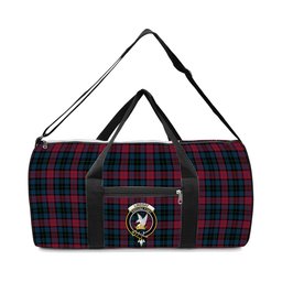 ScotsTee Shop Scottish Lindsay-McGee Modern Clan Crest Tartan Travel Bags