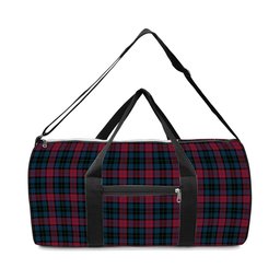 ScotsTee Shop Scottish Lindsay-McGee Modern Clan Crest Tartan Travel Bags