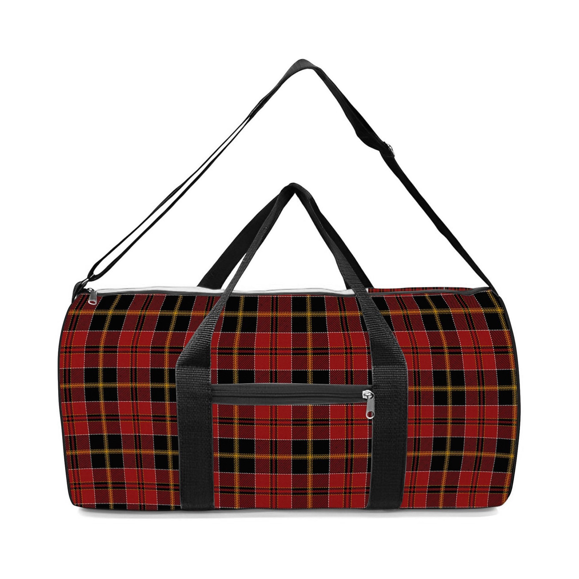 ScotsTee Shop Scottish MacAlister of Skye Modern Crest Tartan Travel Bags