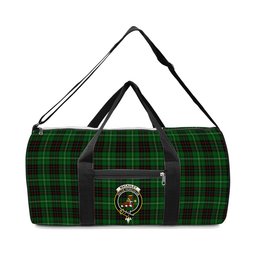 ScotsTee Shop Scottish MacAuley of Lewis Crest Tartan Travel Bags