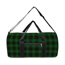 ScotsTee Shop Scottish MacAuley of Lewis Crest Tartan Travel Bags