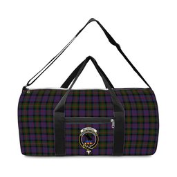 ScotsTee Shop Scottish MacDonell of Glengarry Crest Tartan Travel Bags