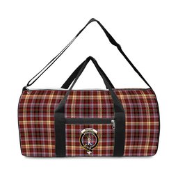 ScotsTee Shop Scottish MacKay of Strathnaver Modern Crest Tartan Travel Bags