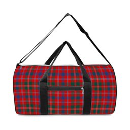 ScotsTee Shop Scottish MacDonald of Glenaladale Modern Crest Tartan Travel Bags
