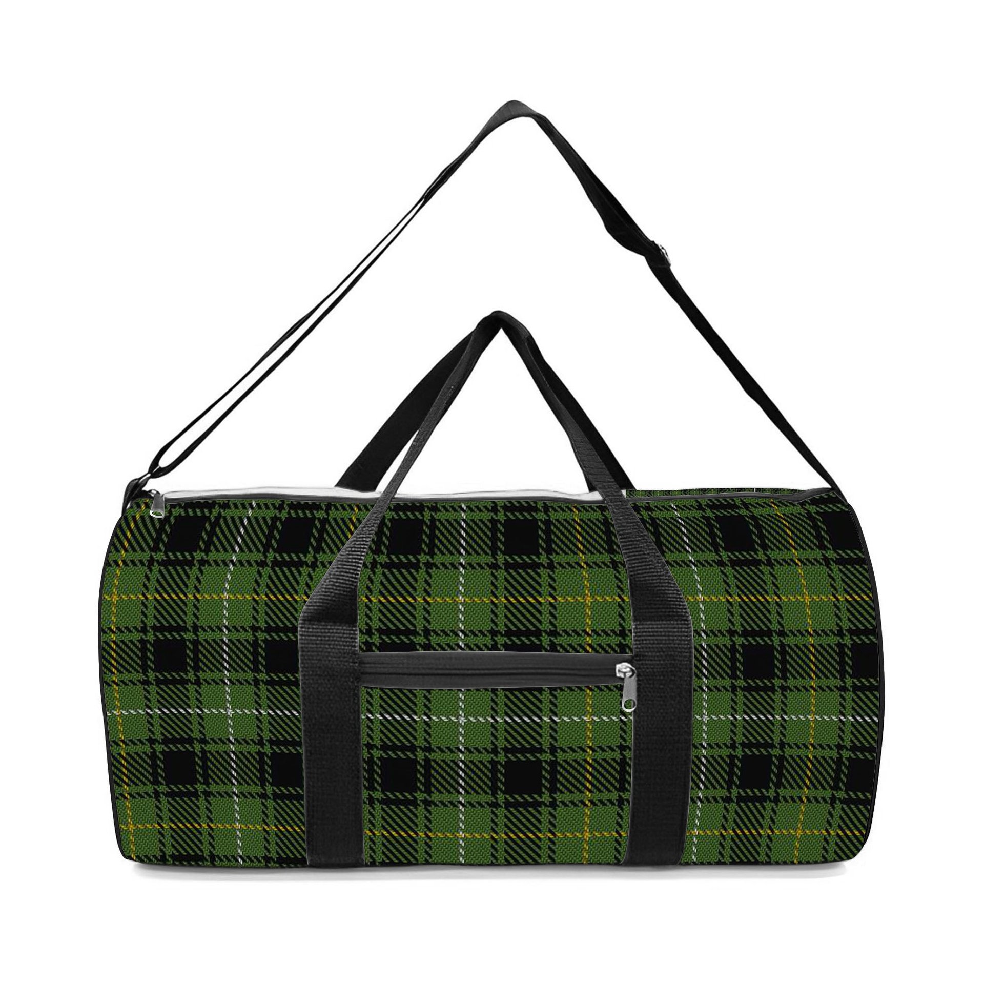 ScotsTee Shop Scottish MacIvor Hunting Crest Tartan Travel Bags