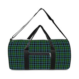 ScotsTee Shop Scottish Hunter of Peebleshire Ancient Crest Tartan Travel Bags