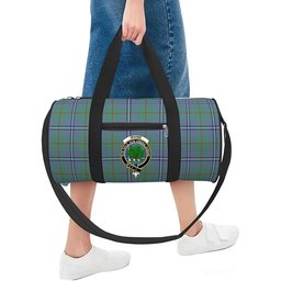 ScotsTee Shop Scottish Irvine of Glentulchan Ancient Crest Tartan Travel Bags
