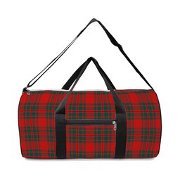 ScotsTee Shop Scottish MacIntosh Red Modern Crest Tartan Travel Bags