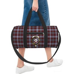 ScotsTee Shop Scottish Jardine of Castlemilk Modern Crest Tartan Travel Bags
