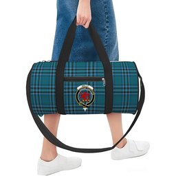ScotsTee Shop Scottish Kelly Dress Modern Crest Tartan Travel Bags