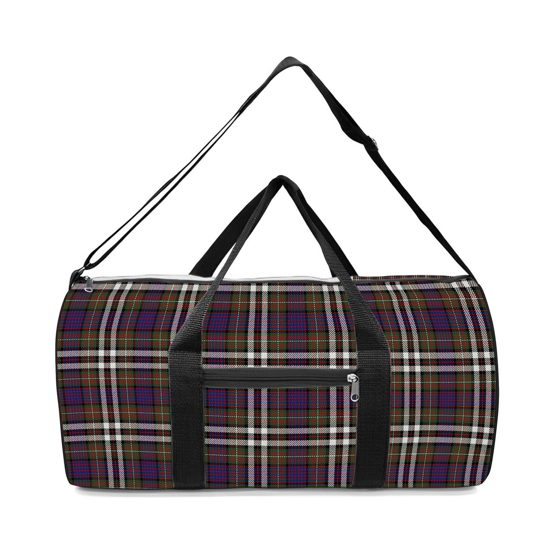 ScotsTee Shop Scottish MacDonell of Glengarry Dress Modern Crest Tartan Travel Bags