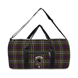 ScotsTee Shop Scottish MacDonell of Glengarry Dress Crest Tartan Travel Bags