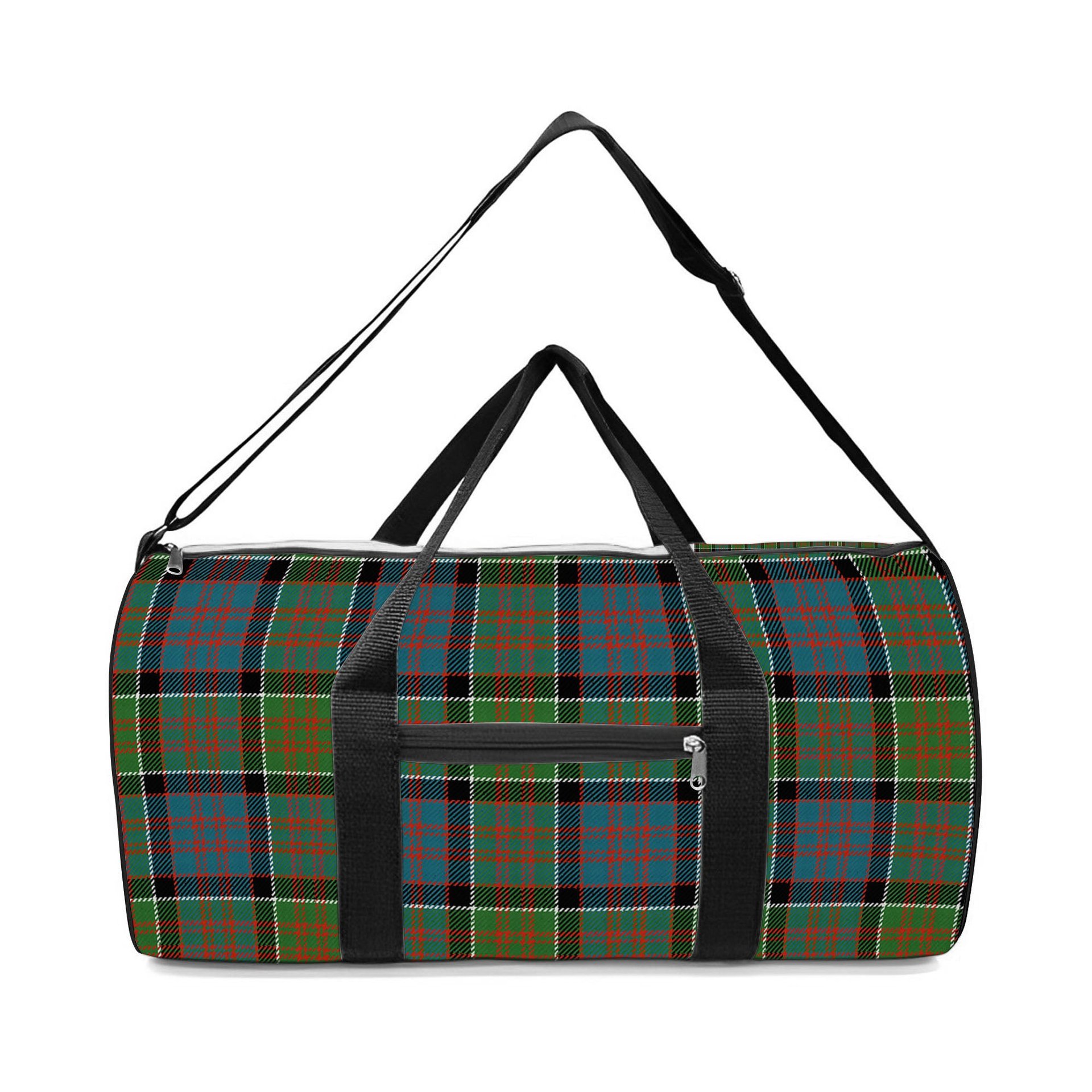 ScotsTee Shop Scottish MacDonald of Clan Ranald Ancient Crest Tartan Travel Bags
