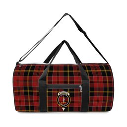 ScotsTee Shop Scottish MacAlister of Skye Crest Tartan Travel Bags