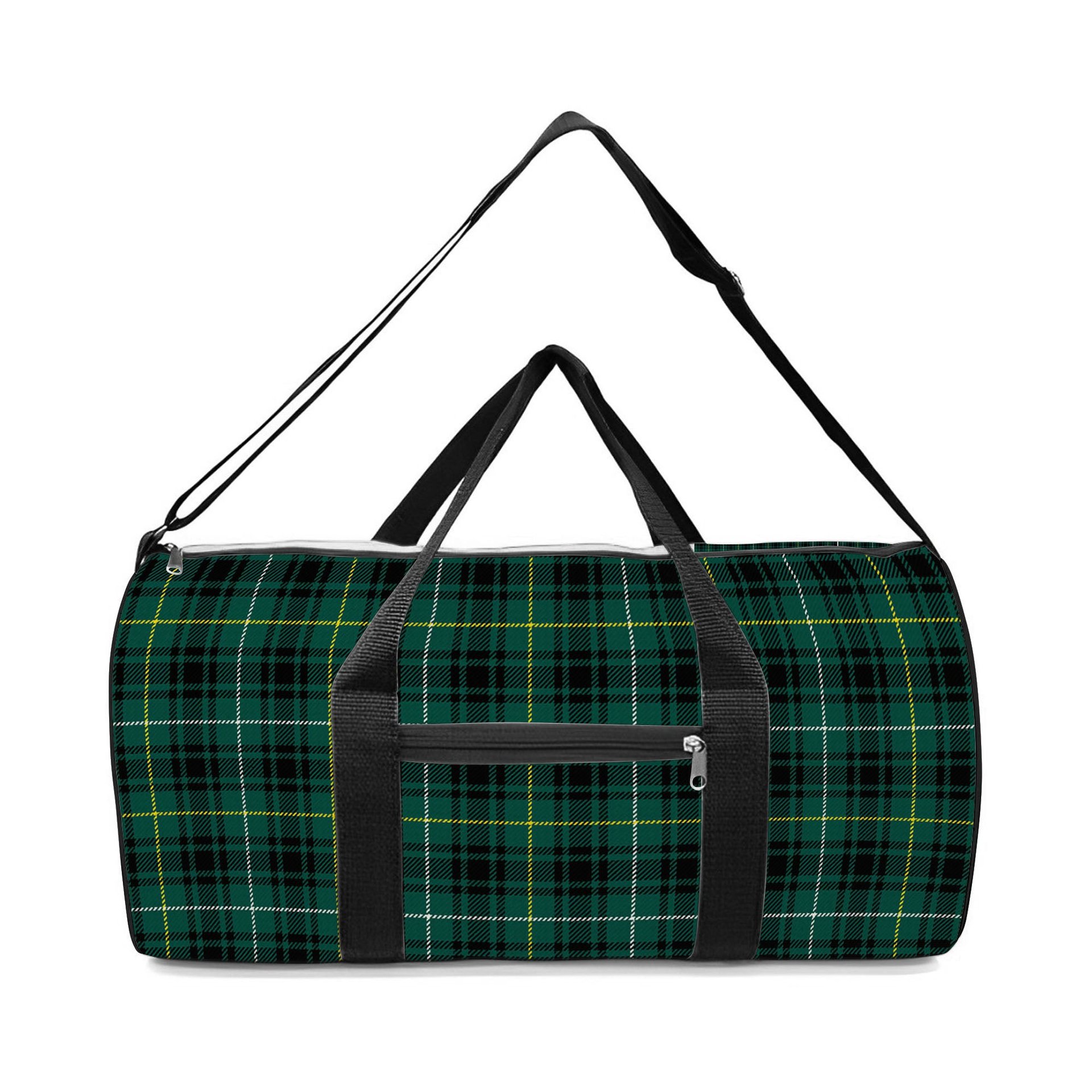 ScotsTee Shop Scottish MacIver Hunting Modern Crest Tartan Travel Bags