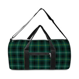 ScotsTee Shop Scottish MacIver Hunting Modern Crest Tartan Travel Bags