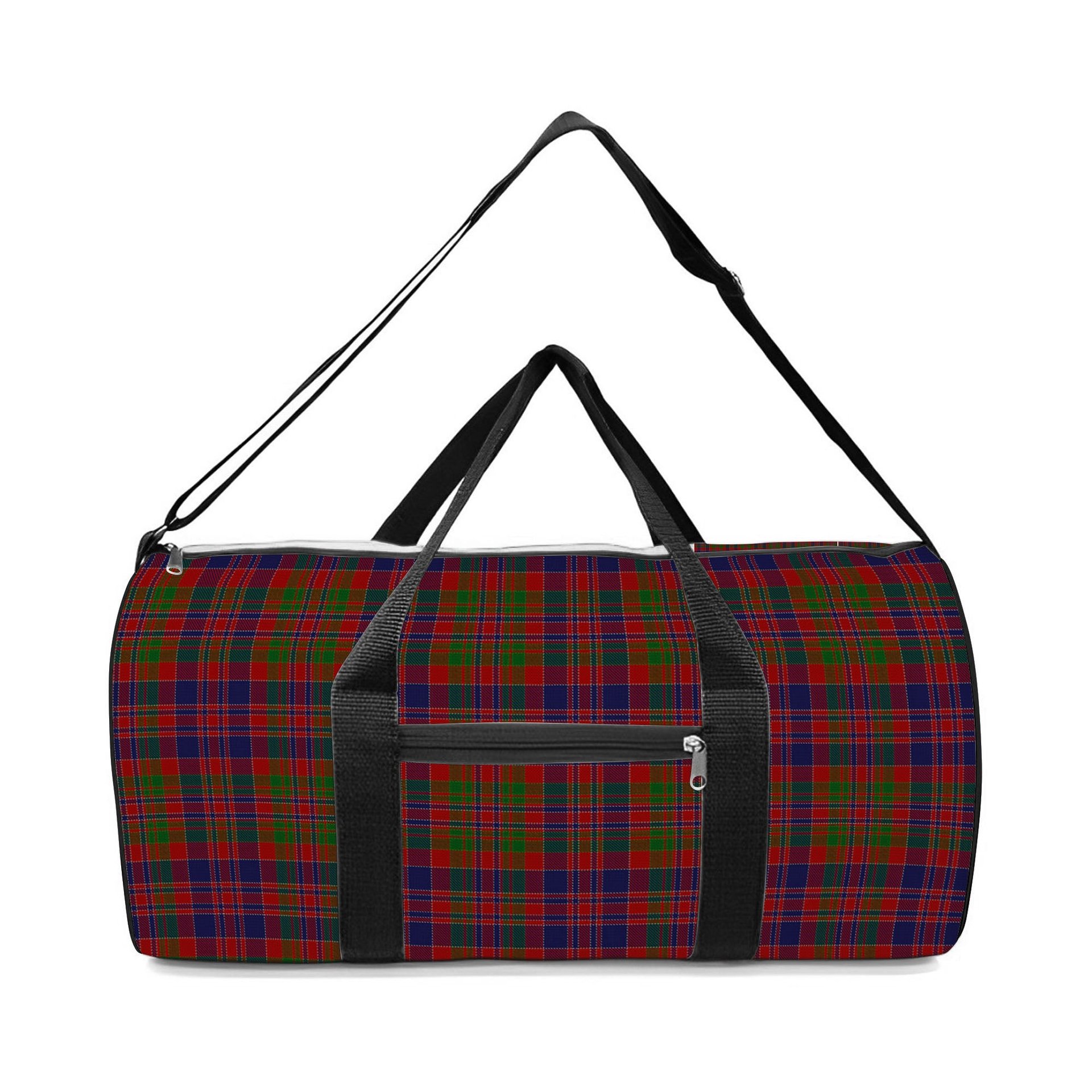 ScotsTee Shop Scottish MacDonald of Boisdale Crest Tartan Travel Bags