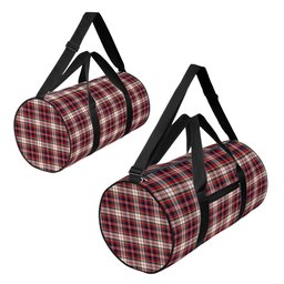 ScotsTee Shop Scottish MacFarlane Dress Modern Crest Tartan Travel Bags