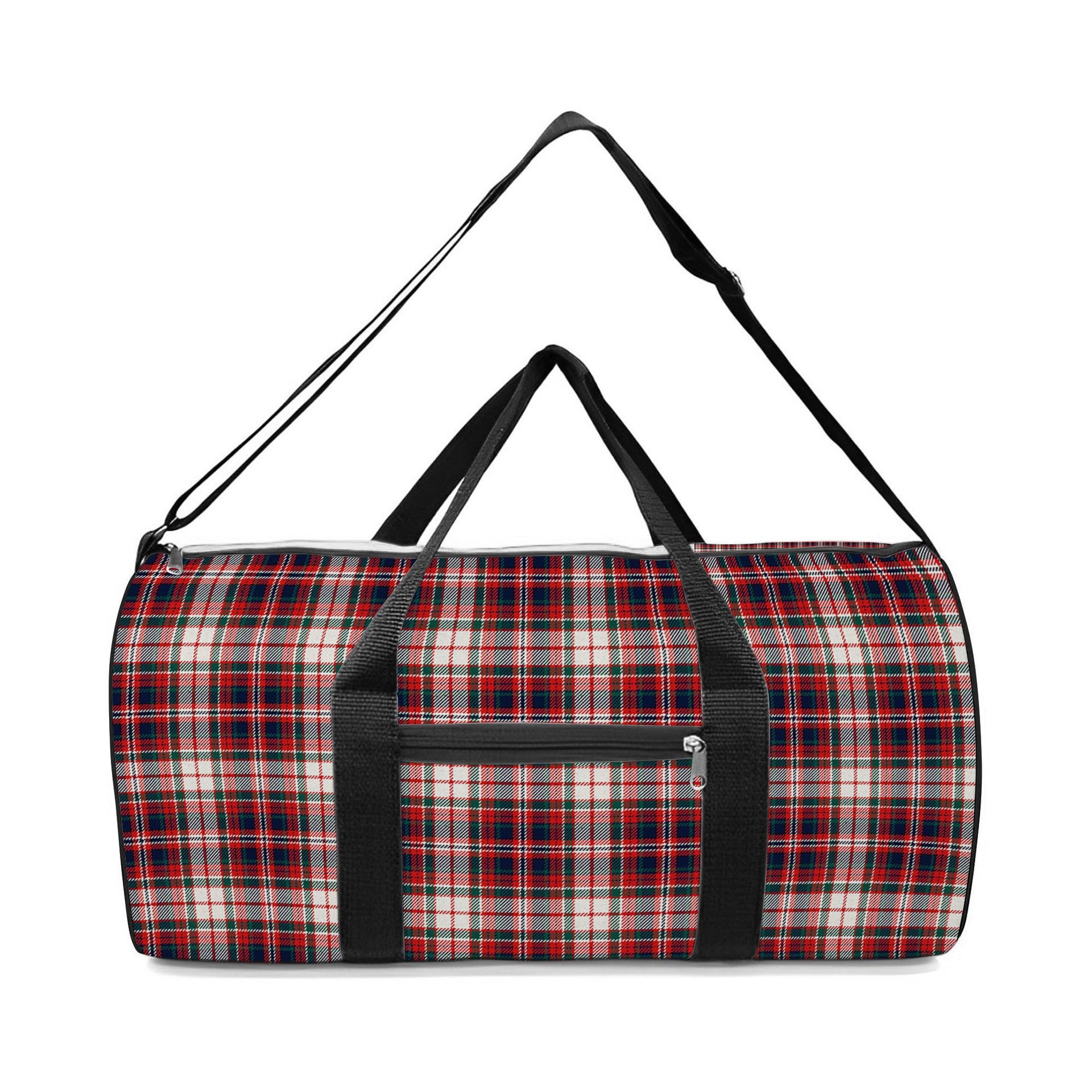 ScotsTee Shop Scottish MacFarlane Dress Modern Crest Tartan Travel Bags